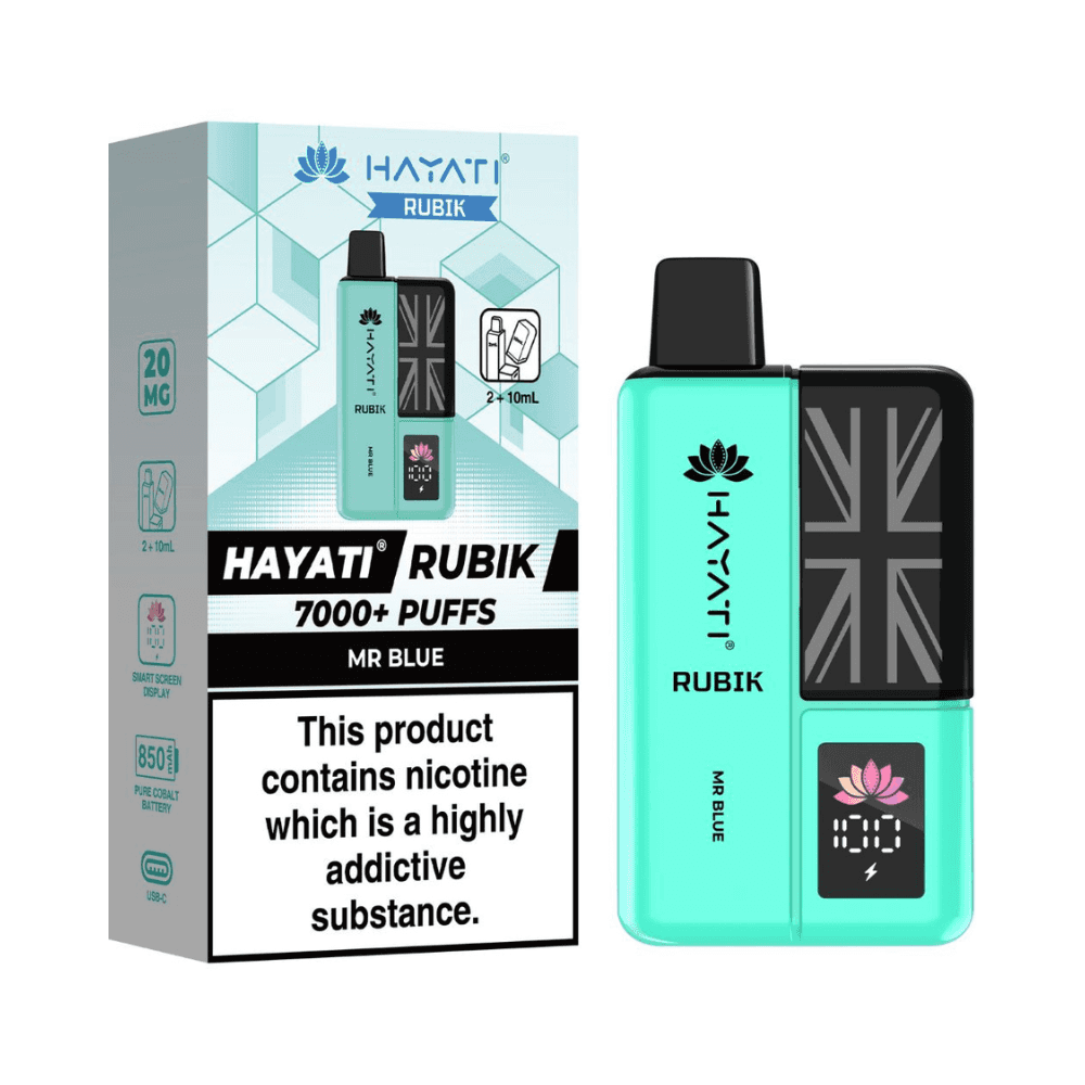 Hayati Rubik 7000 Prefilled Vape Kit