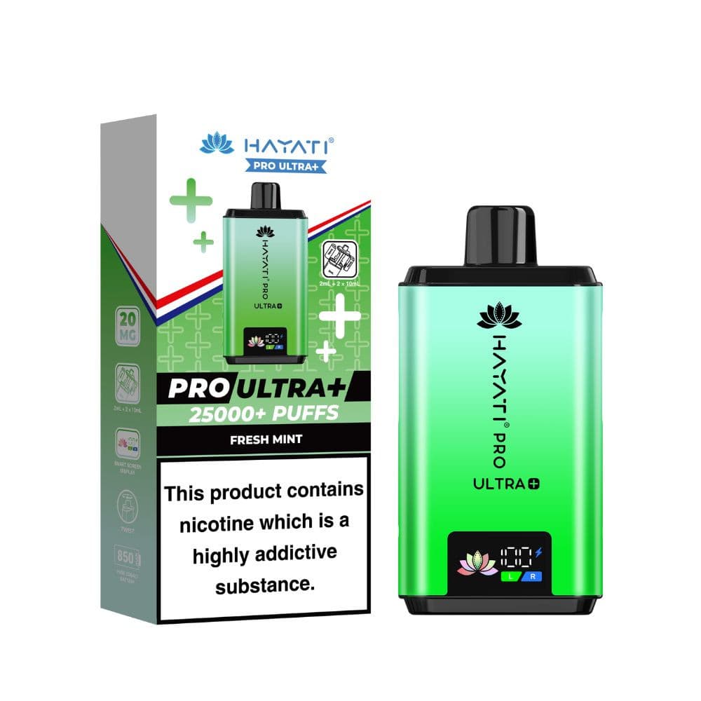 Hayati Pro Ultra Plus 25k Prefilled Vape Kit