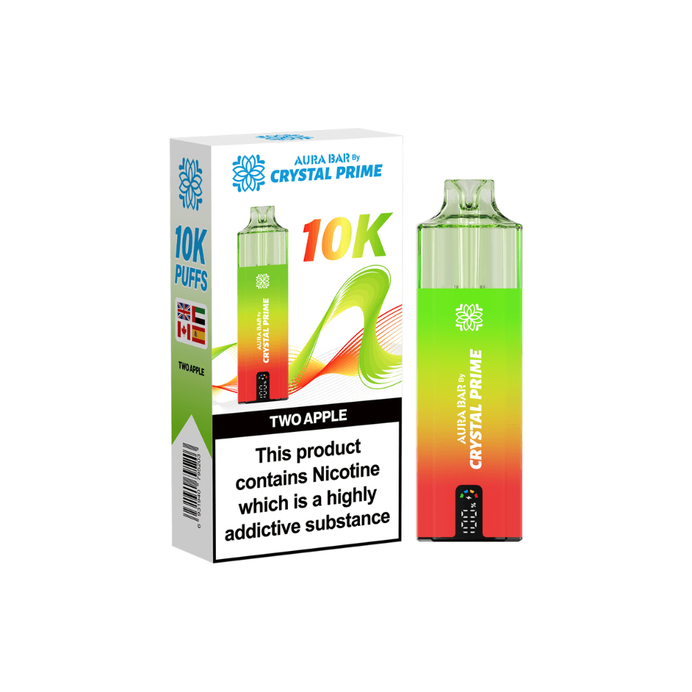 Crystal Prime Aura Bar 10K Prefilled Vape Kit