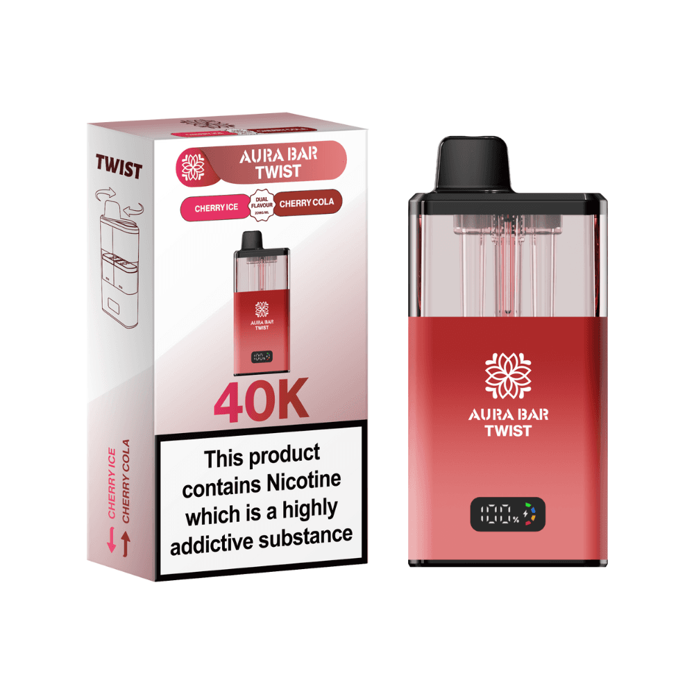 Crystal Prime Aura Bar Twist 40K Vape Kit