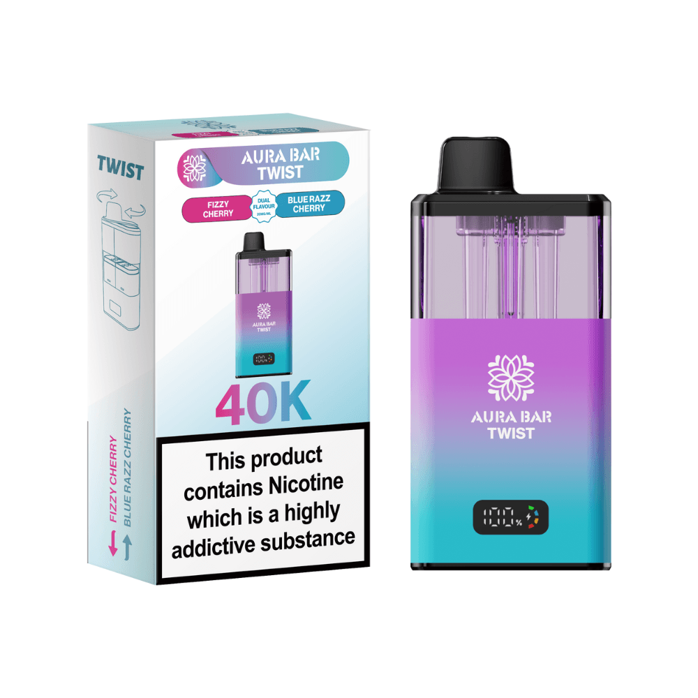 Crystal Prime Aura Bar Twist 40K Vape Kit