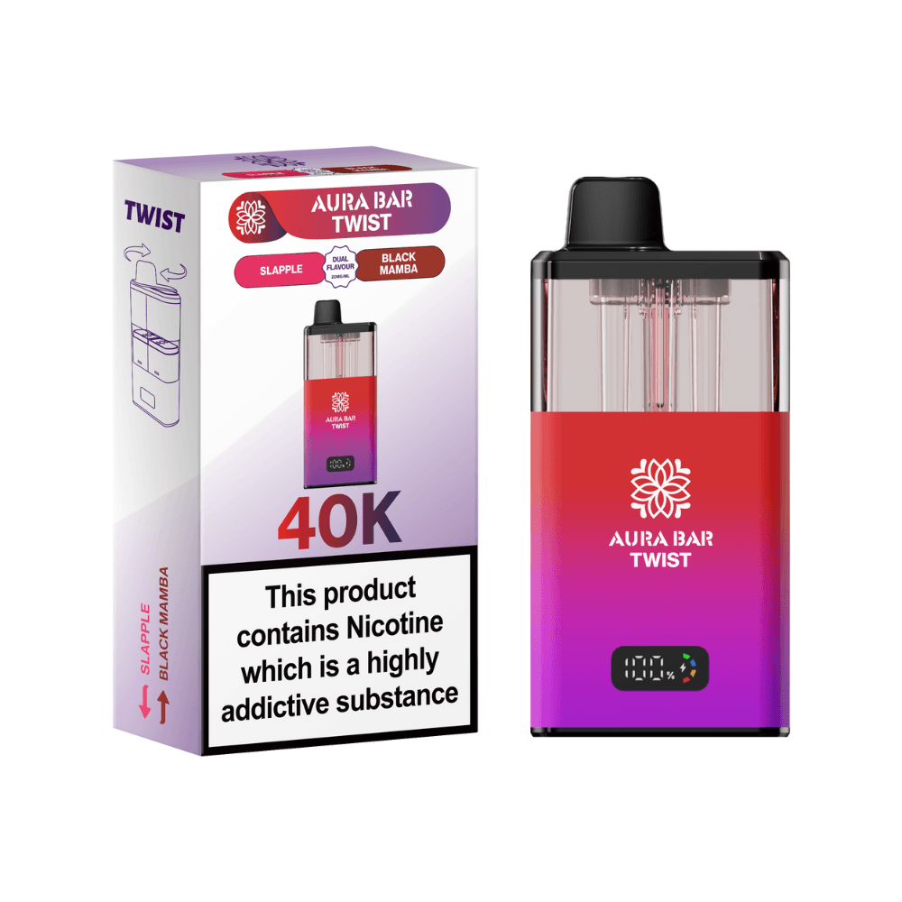Crystal Prime Aura Bar Twist 40K Vape Kit
