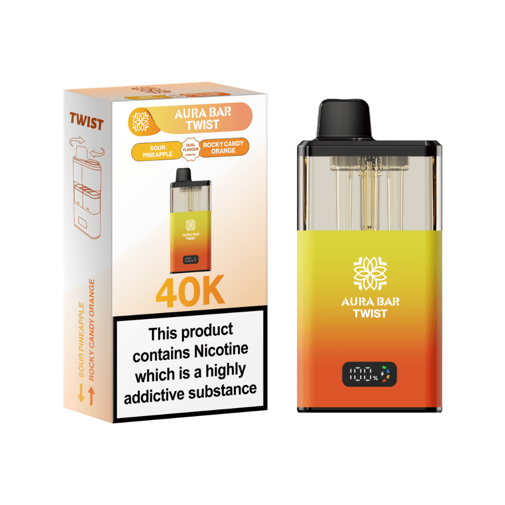 Crystal Prime Aura Bar Twist 40K Vape Kit