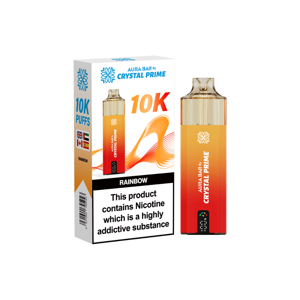 Crystal Prime Aura Bar 10K Prefilled Vape Kit