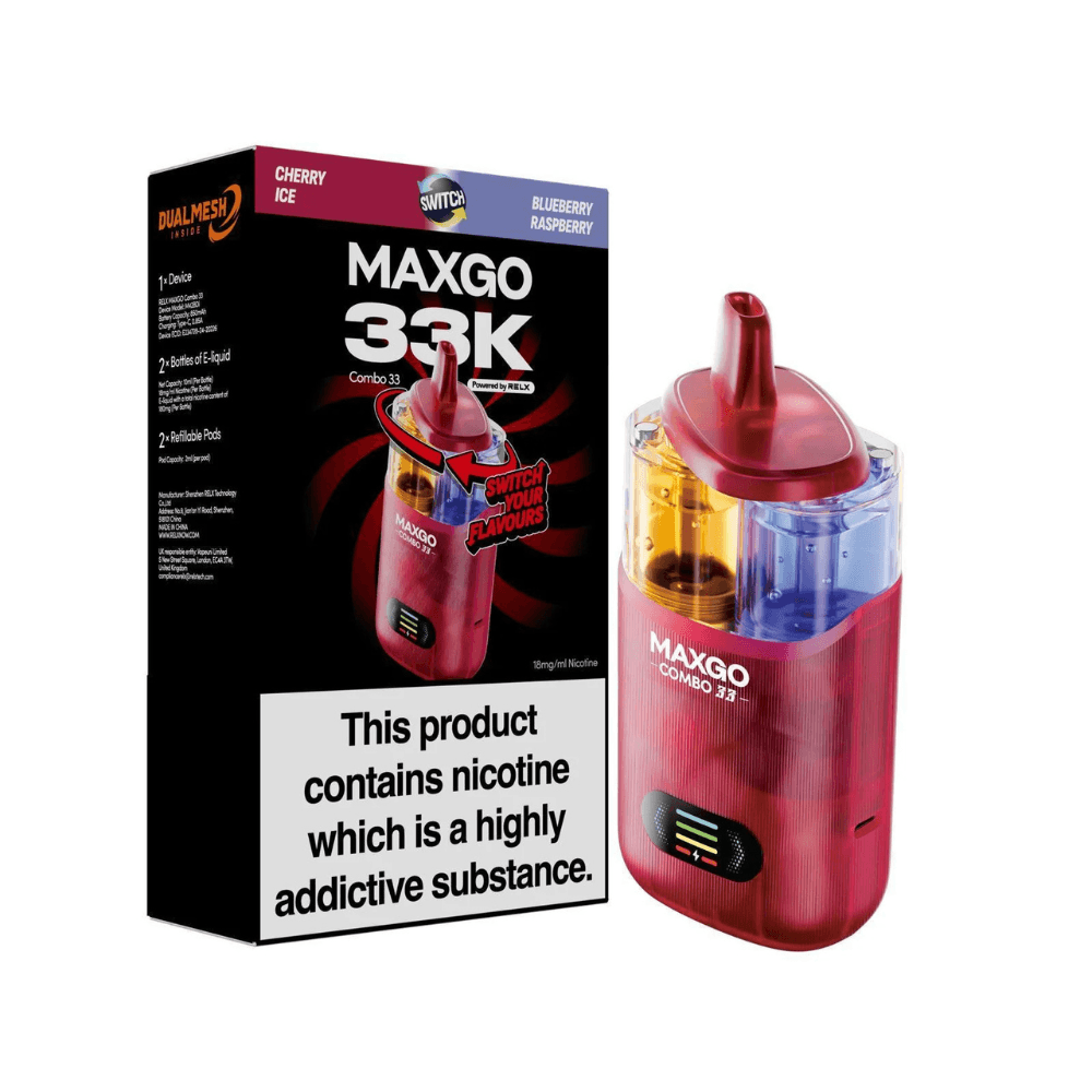 Maxgo 33k Prefilled Vape Kit