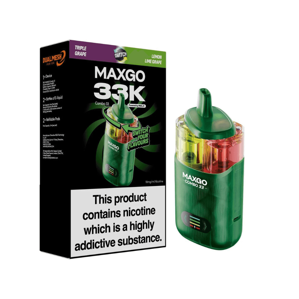 Maxgo 33k Prefilled Vape Kit