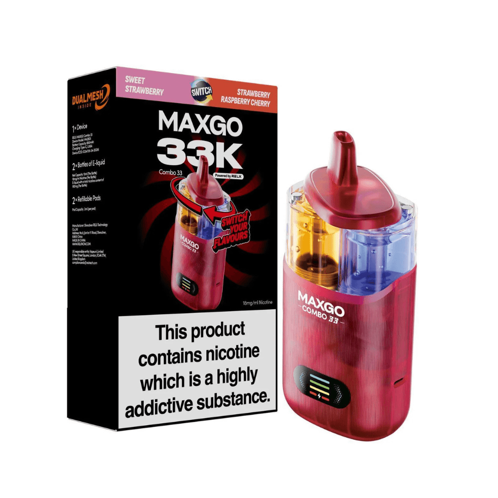 Maxgo 33k Prefilled Vape Kit
