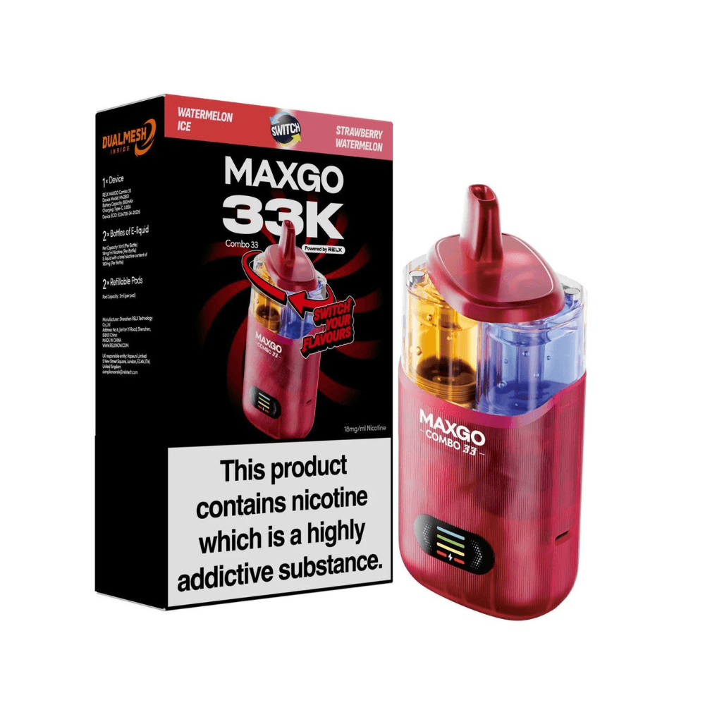 Maxgo 33k Prefilled Vape Kit