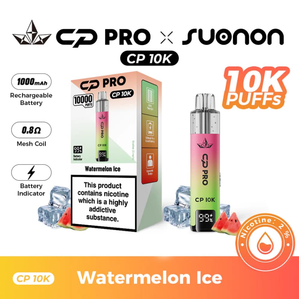 Crystal Pro CP 10k Prefilled Pod Vape Kit
