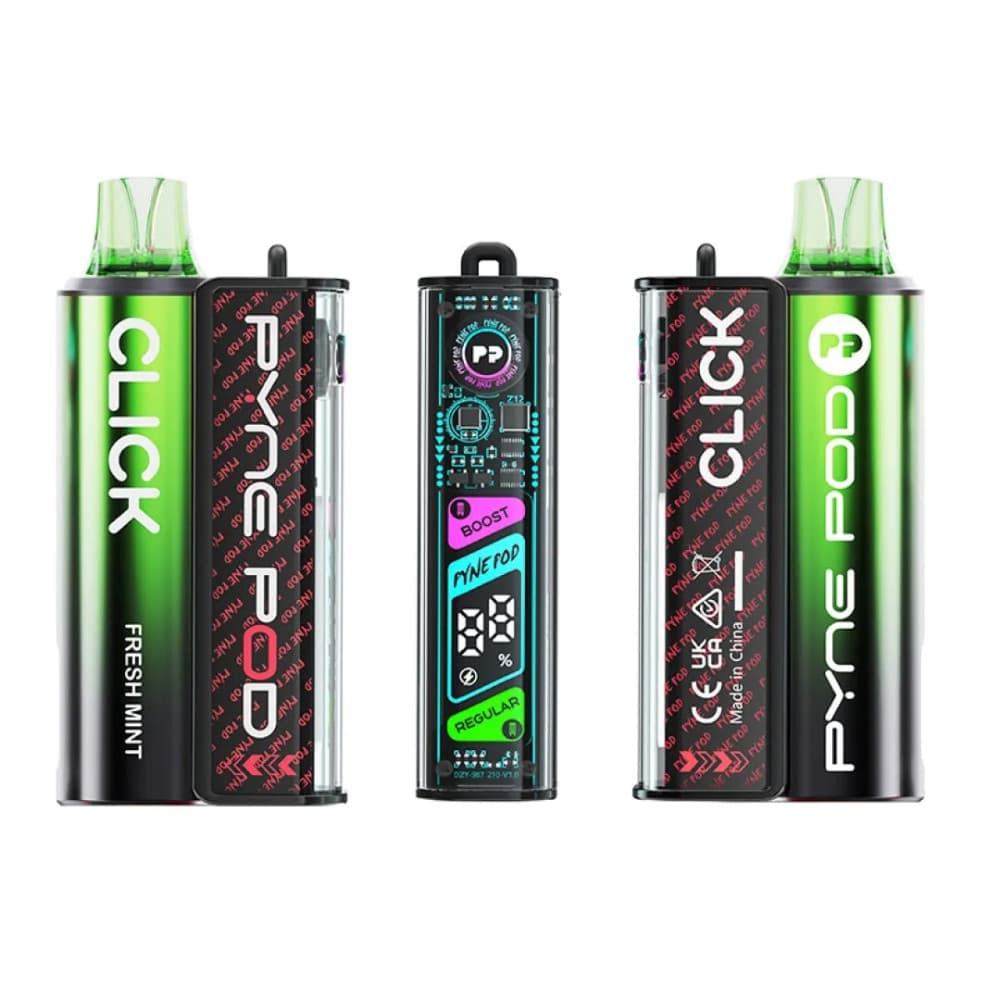 Pyne Pod Click 10k Prefilled Vape Kit