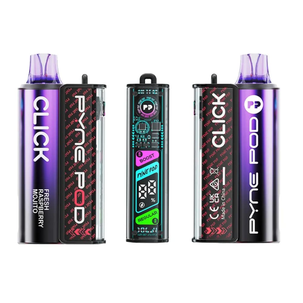Pyne Pod Click 10k Prefilled Vape Kit