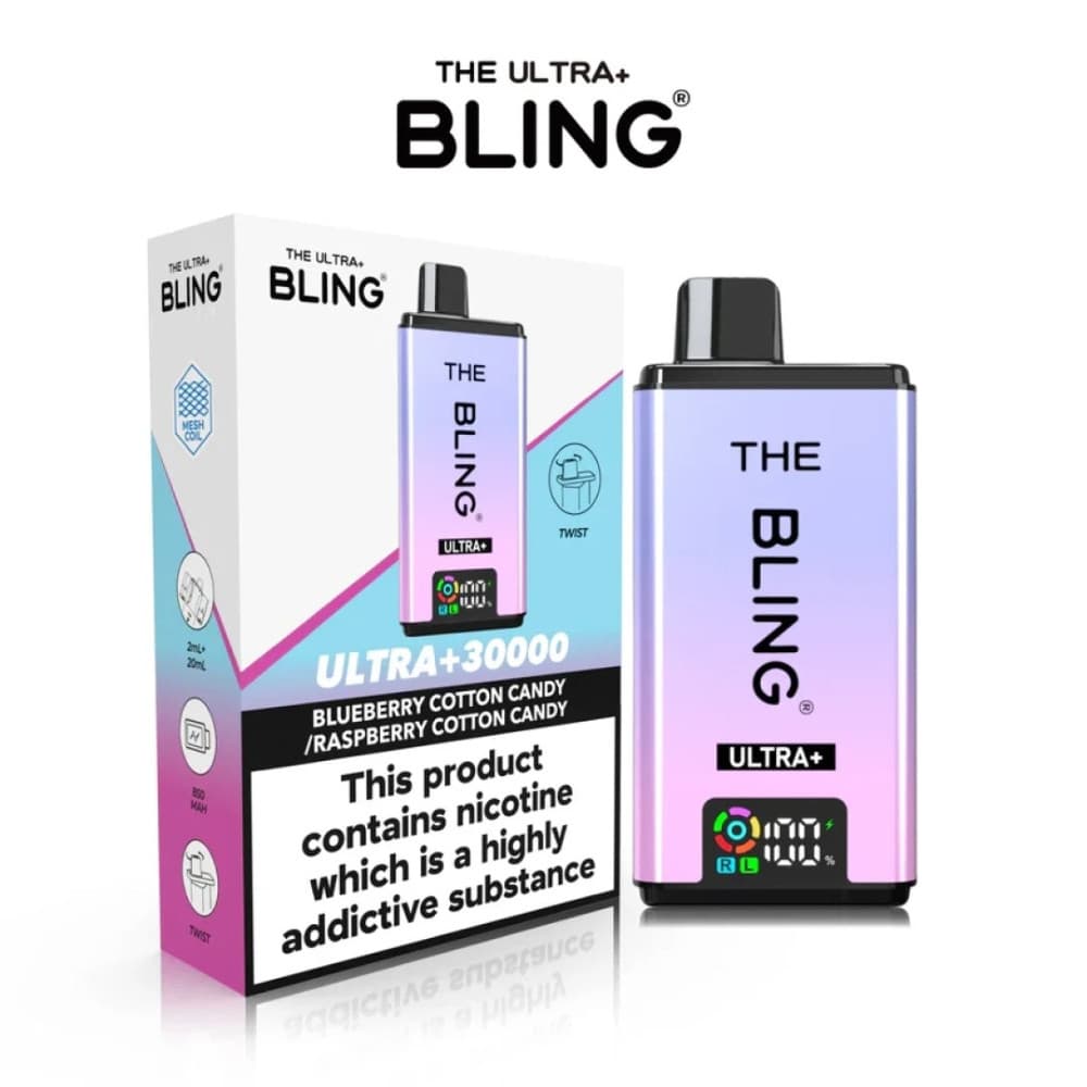 The Crystal Bling Ultra Plus 30K Prefilled Vape Kit