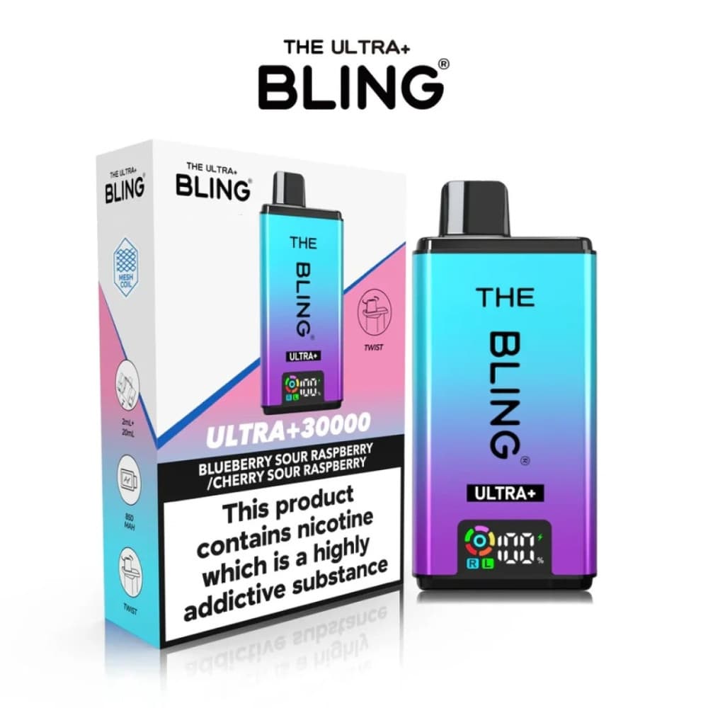 The Crystal Bling Ultra Plus 30K Prefilled Vape Kit