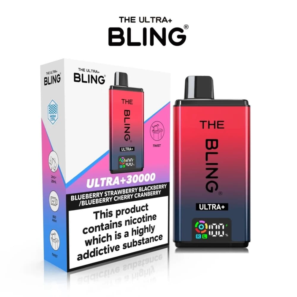 The Crystal Bling Ultra Plus 30K Prefilled Vape Kit