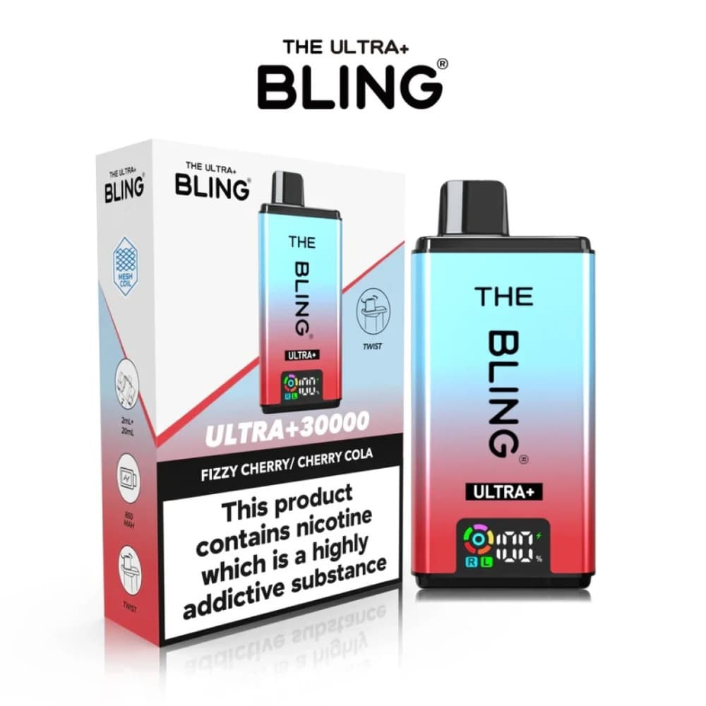 The Crystal Bling Ultra Plus 30K Prefilled Vape Kit