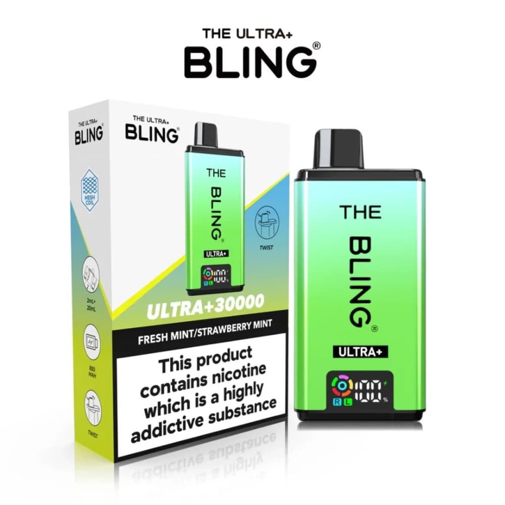 The Crystal Bling Ultra Plus 30K Prefilled Vape Kit