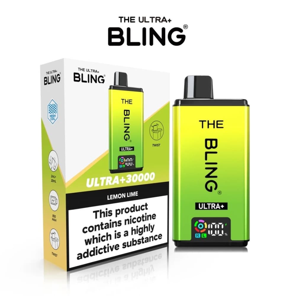 The Crystal Bling Ultra Plus 30K Prefilled Vape Kit