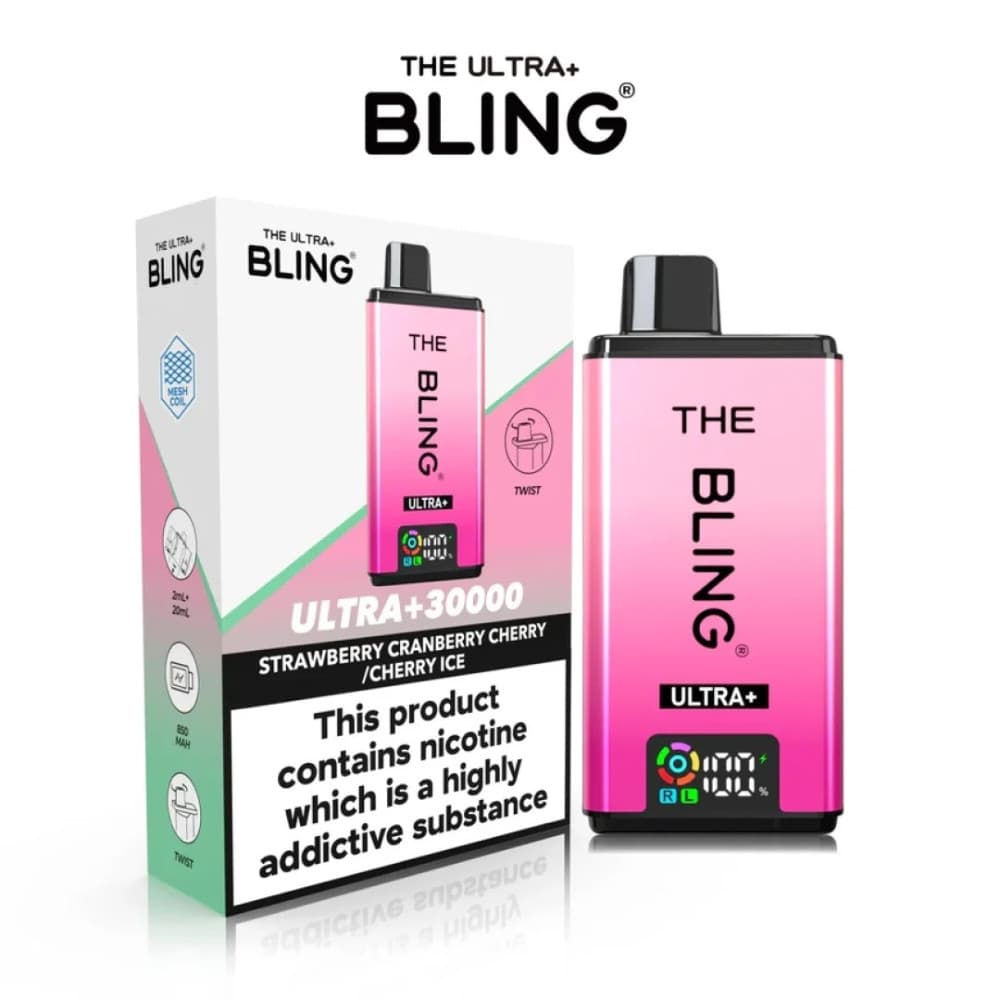The Crystal Bling Ultra Plus 30K Prefilled Vape Kit