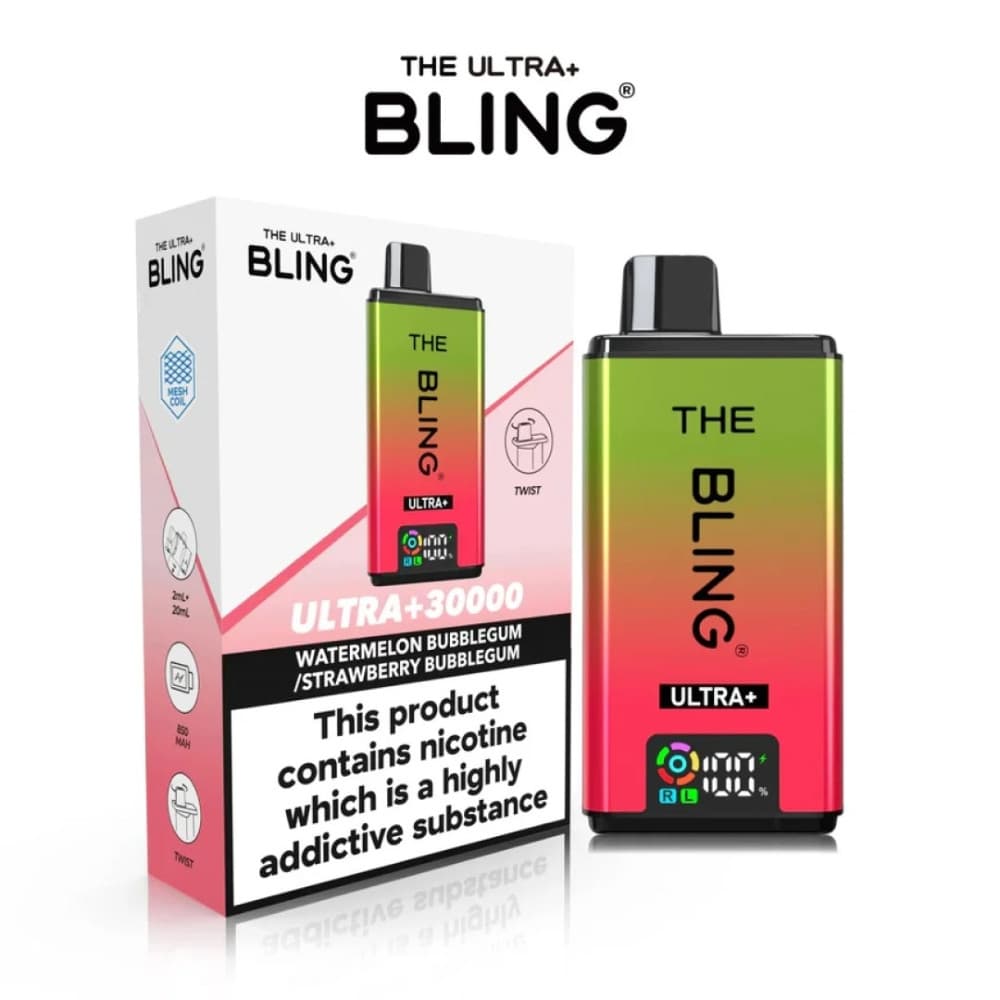 The Crystal Bling Ultra Plus 30K Prefilled Vape Kit
