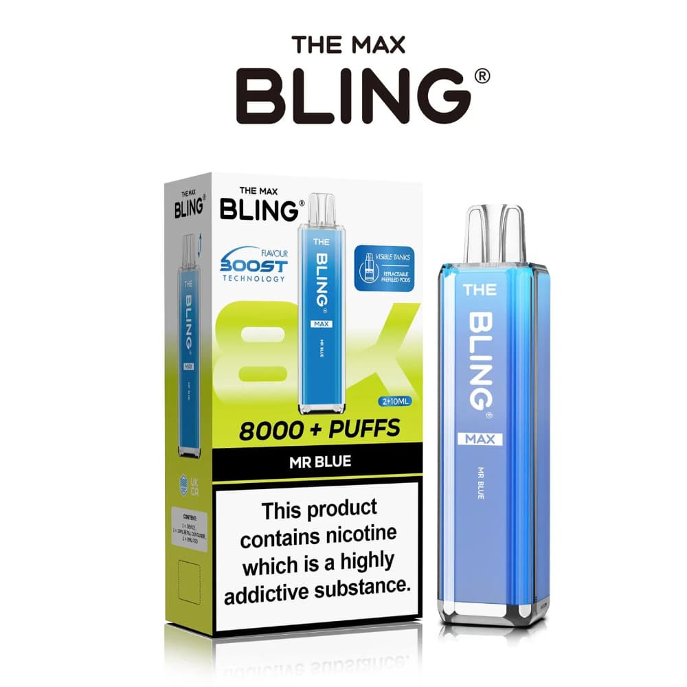The Crystal Bling Pro Max 10k Prefilled Vape Kit