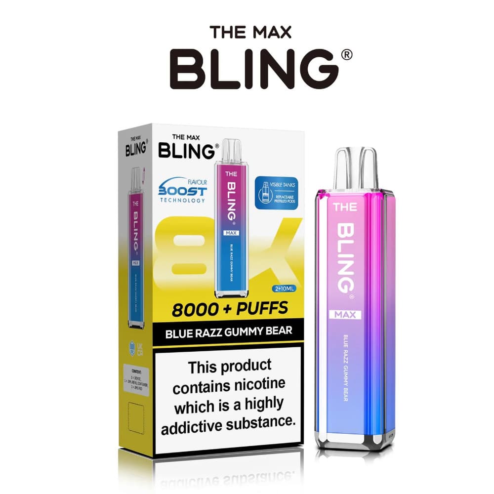 The Crystal Bling Pro Max 10k Prefilled Vape Kit