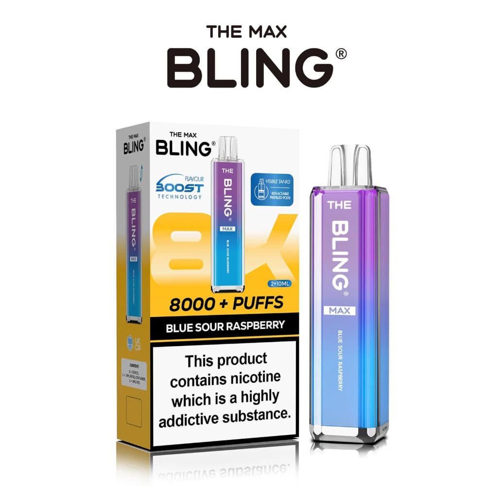 The Crystal Bling Pro Max 10k Prefilled Vape Kit