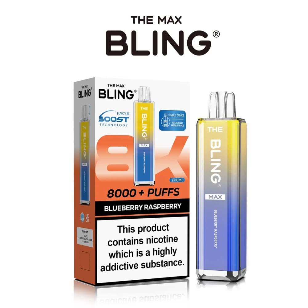 The Crystal Bling Pro Max 10k Prefilled Vape Kit