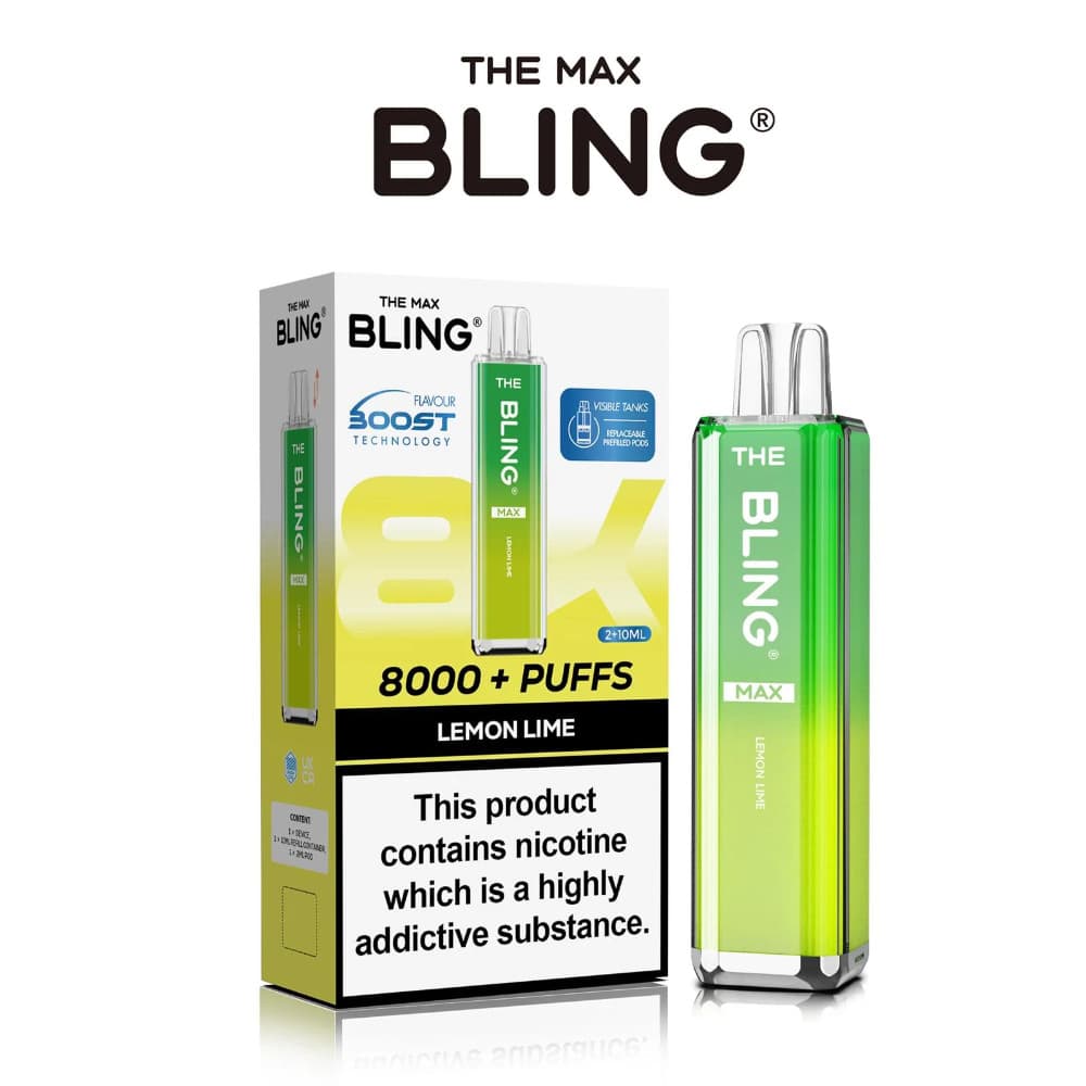 The Crystal Bling Pro Max 10k Prefilled Vape Kit