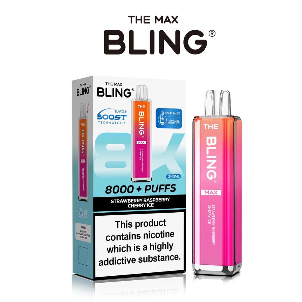 The Crystal Bling Pro Max 10k Prefilled Vape Kit