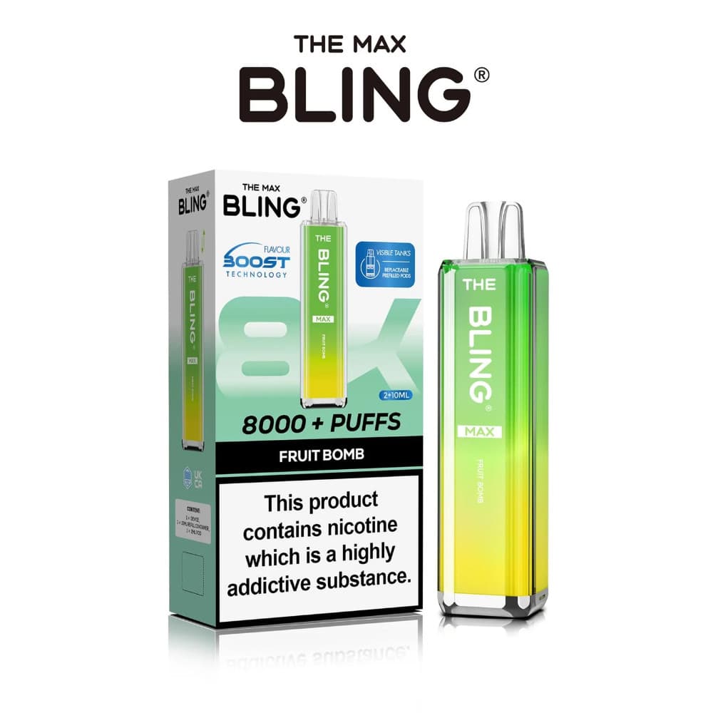 The Crystal Bling Pro Max 10k Prefilled Vape Kit