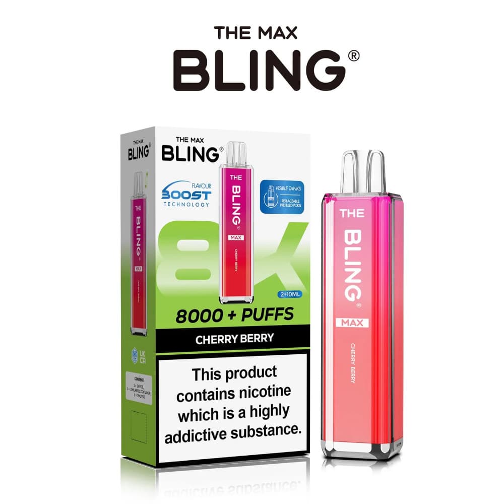 The Crystal Bling Pro Max 10k Prefilled Vape Kit