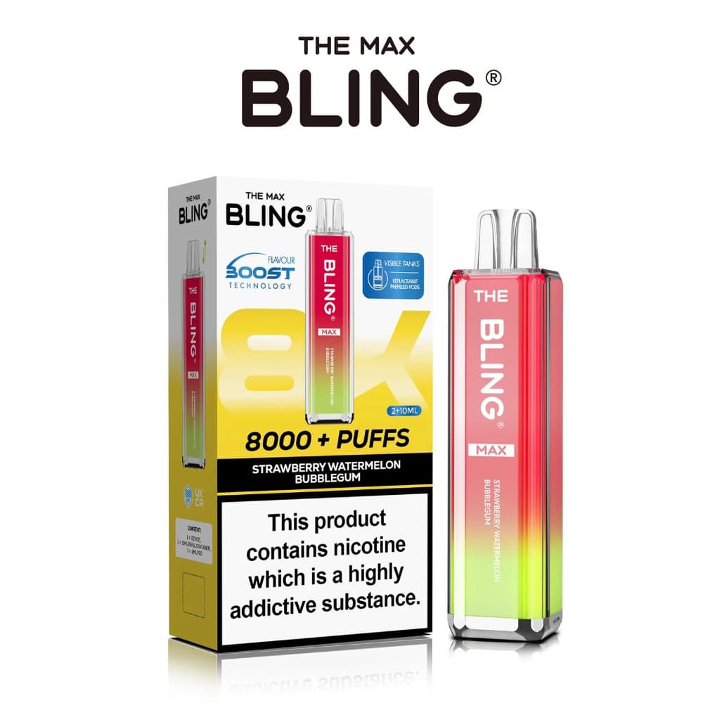 The Crystal Bling Pro Max 10k Prefilled Vape Kit