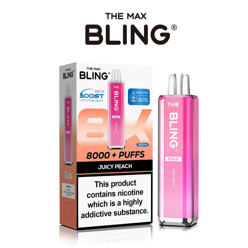 The Crystal Bling Pro Max 10k Prefilled Vape Kit