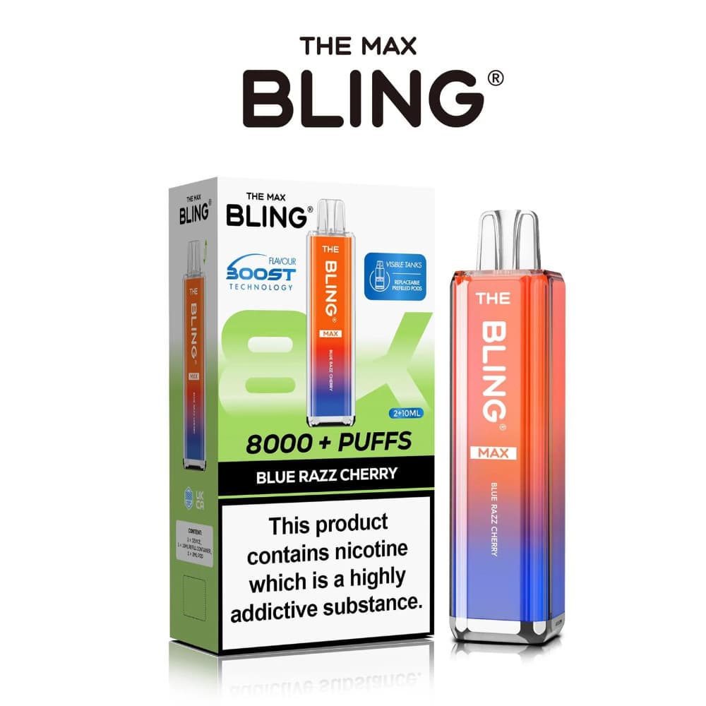 The Crystal Bling Pro Max 10k Prefilled Vape Kit