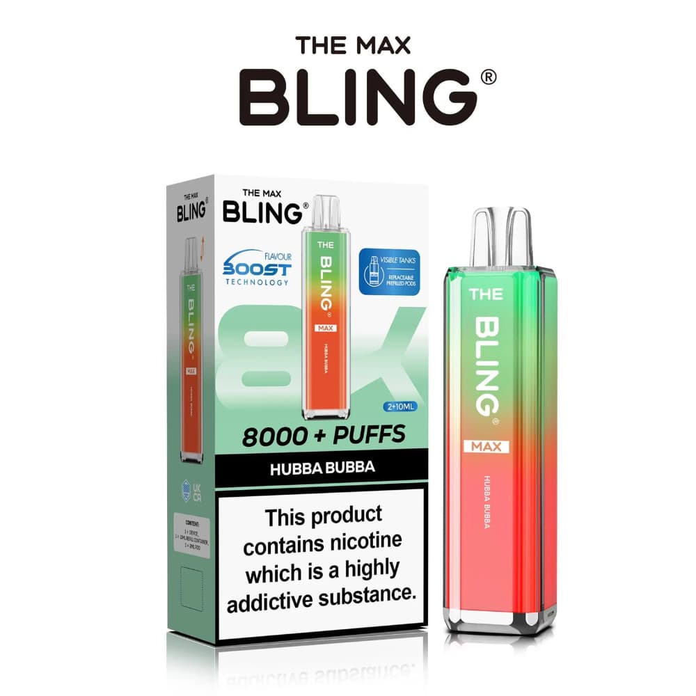 The Crystal Bling Pro Max 10k Prefilled Vape Kit