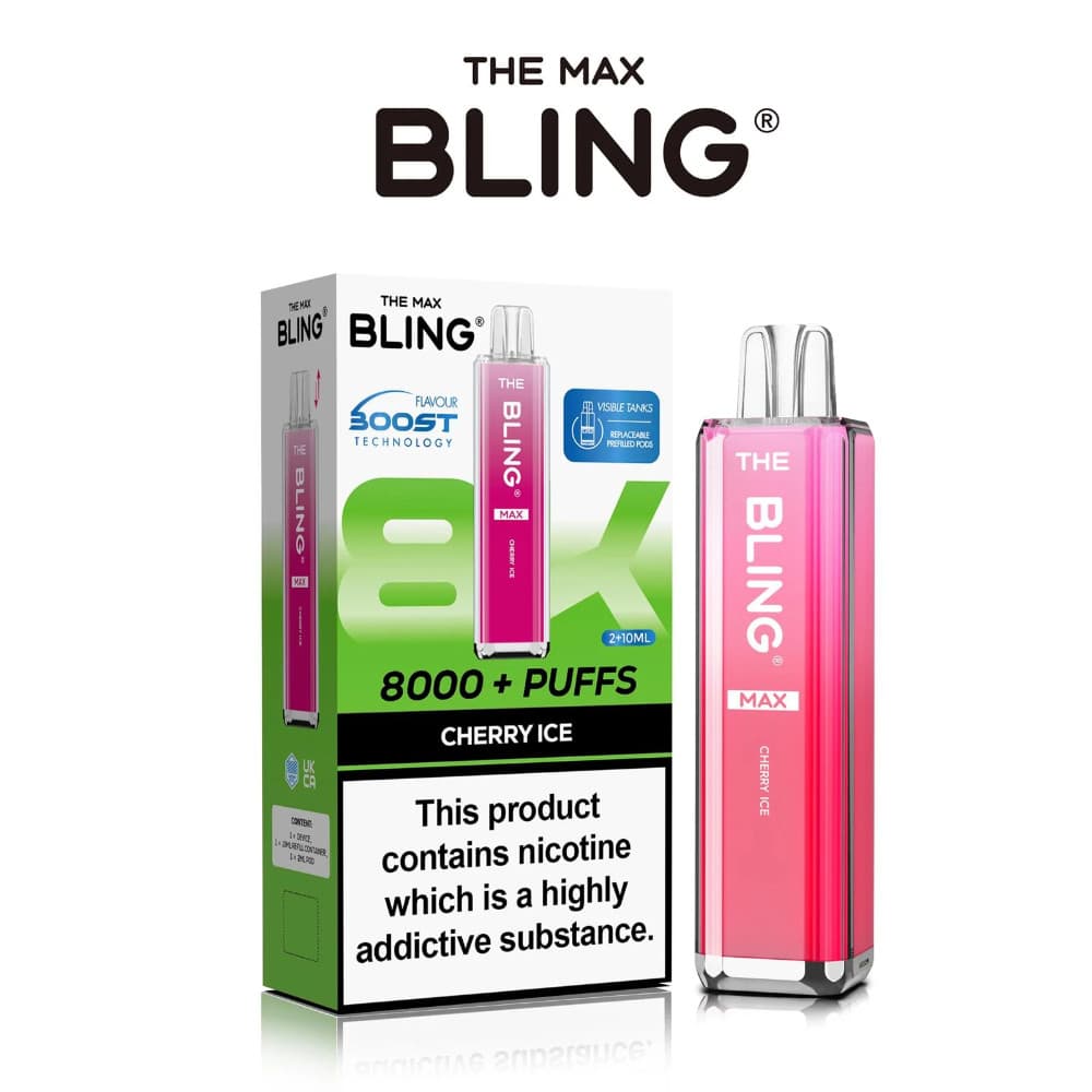 The Crystal Bling Pro Max 10k Prefilled Vape Kit