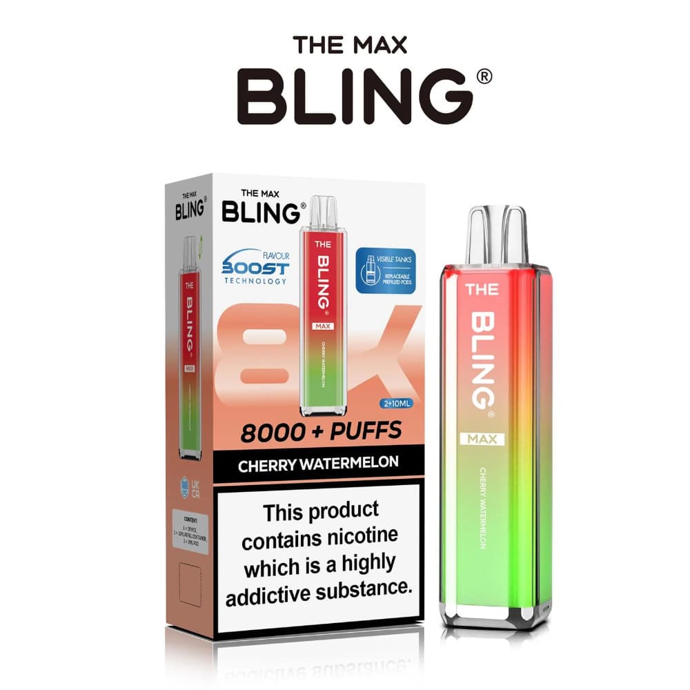 The Crystal Bling Pro Max 10k Prefilled Vape Kit