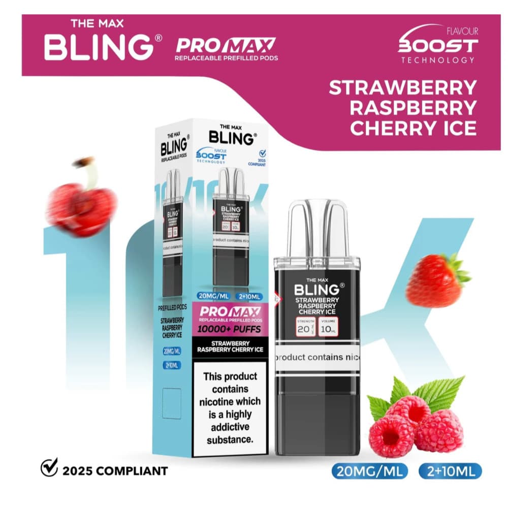 The Crystal Bling Pro Max 10k Pods