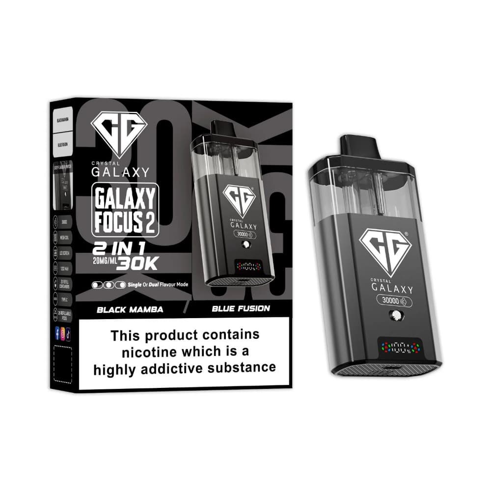 Crystal Galaxy 30k Focus 2 Prefilled Vape Kit