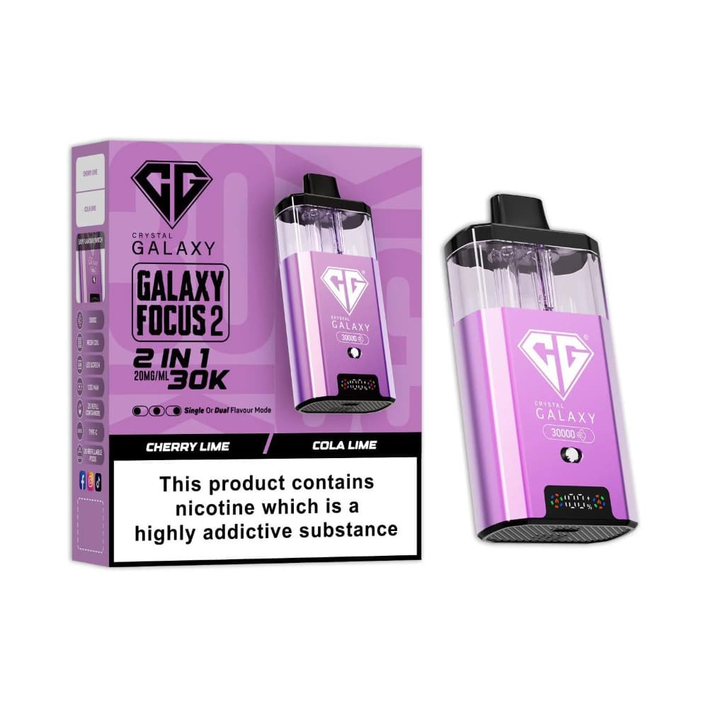 Crystal Galaxy 30k Focus 2 Prefilled Vape Kit
