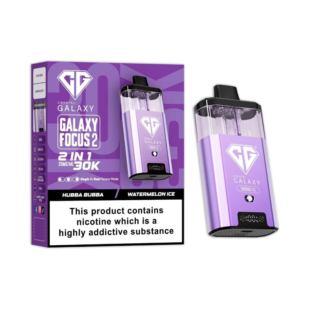 Crystal Galaxy 30k Focus 2 Prefilled Vape Kit