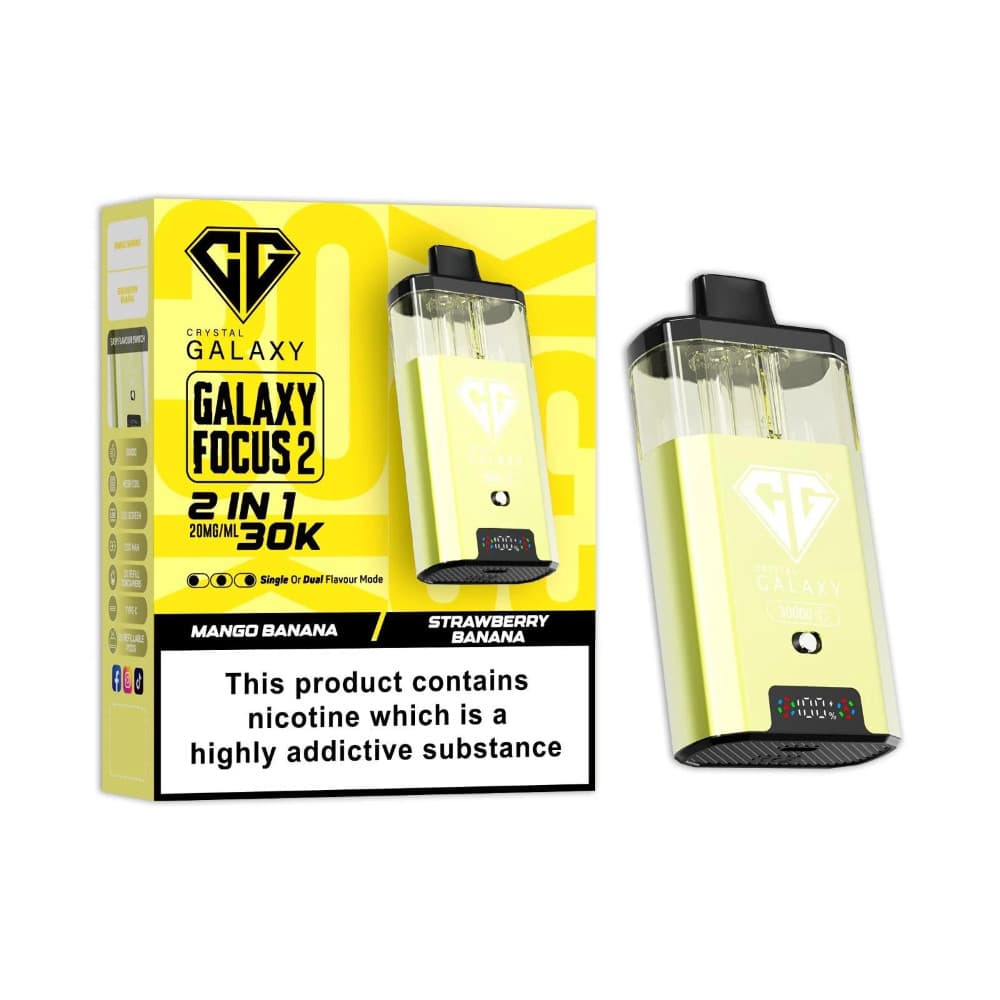 Crystal Galaxy 30k Focus 2 Prefilled Vape Kit