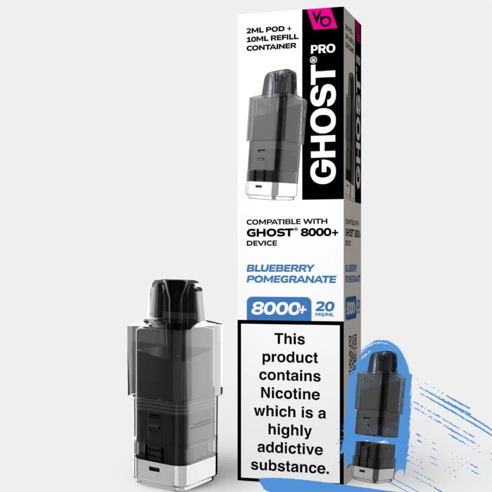 Vapes Bars Ghost Pro 8000 Pods