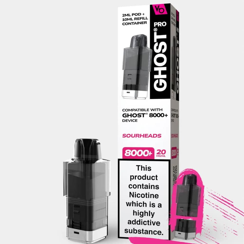 Vapes Bars Ghost Pro 8000 Pods