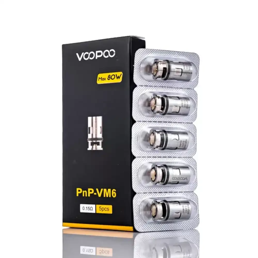  0.15ohm Voopoo Pnp VM6 Coils 5 Packs