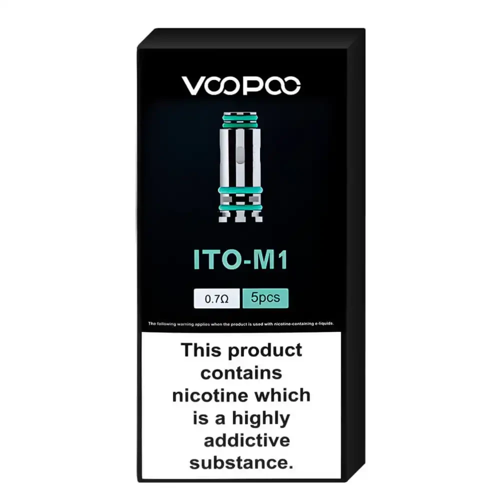  M1 0.7ohm Voopoo ITO Coils 5 Packs