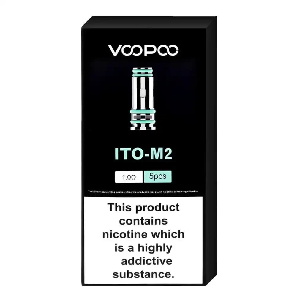  M2 1.0ohm Voopoo ITO Coils 5 Packs