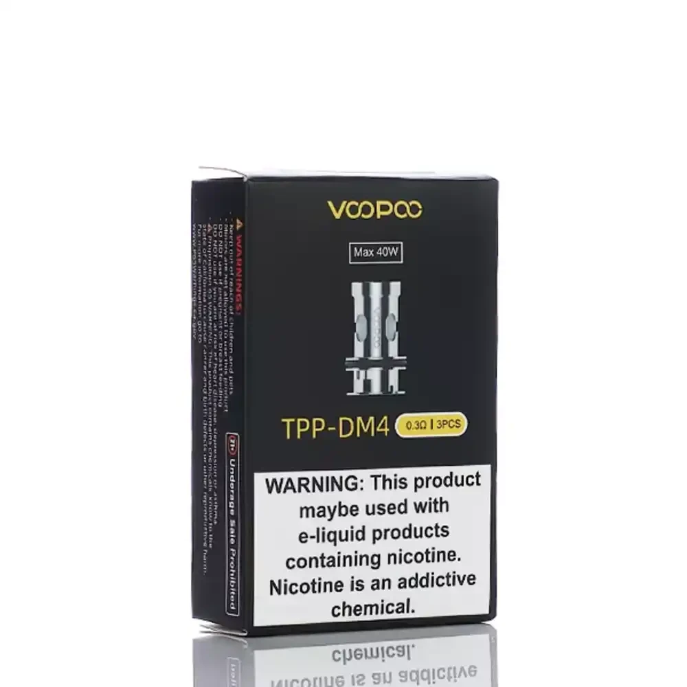  Dm4 0.3ohm Mesh Voopoo Tpp DM Coils 3 Packs
