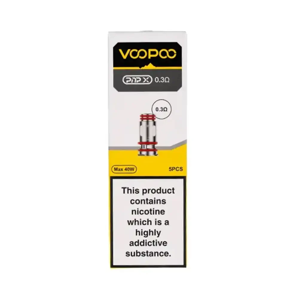  RDL-MTL 0.3ohm Voopoo Pnp X Coils 5  Packs