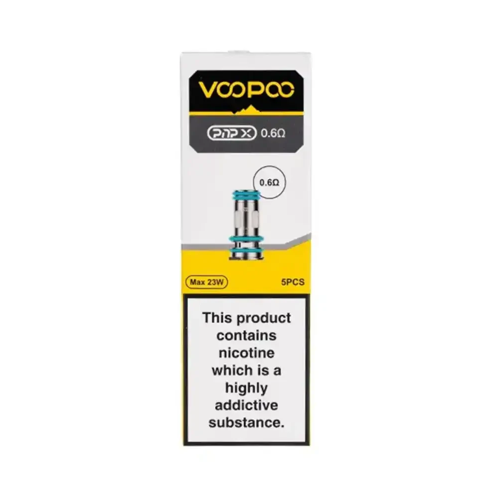  RDL-MTL 0.6ohm Voopoo Pnp X Coils 5  Packs